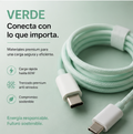⚡ Cable USB-C a USB-C de carga rápida y alto rendimiento